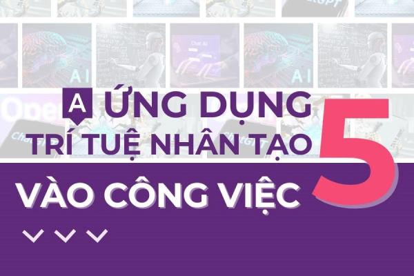 5 ứng dụng của AI vào công việc